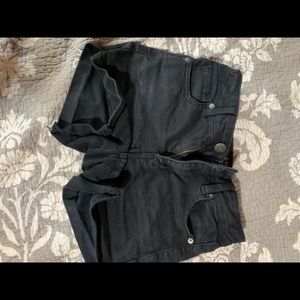 Black American eagle shorts